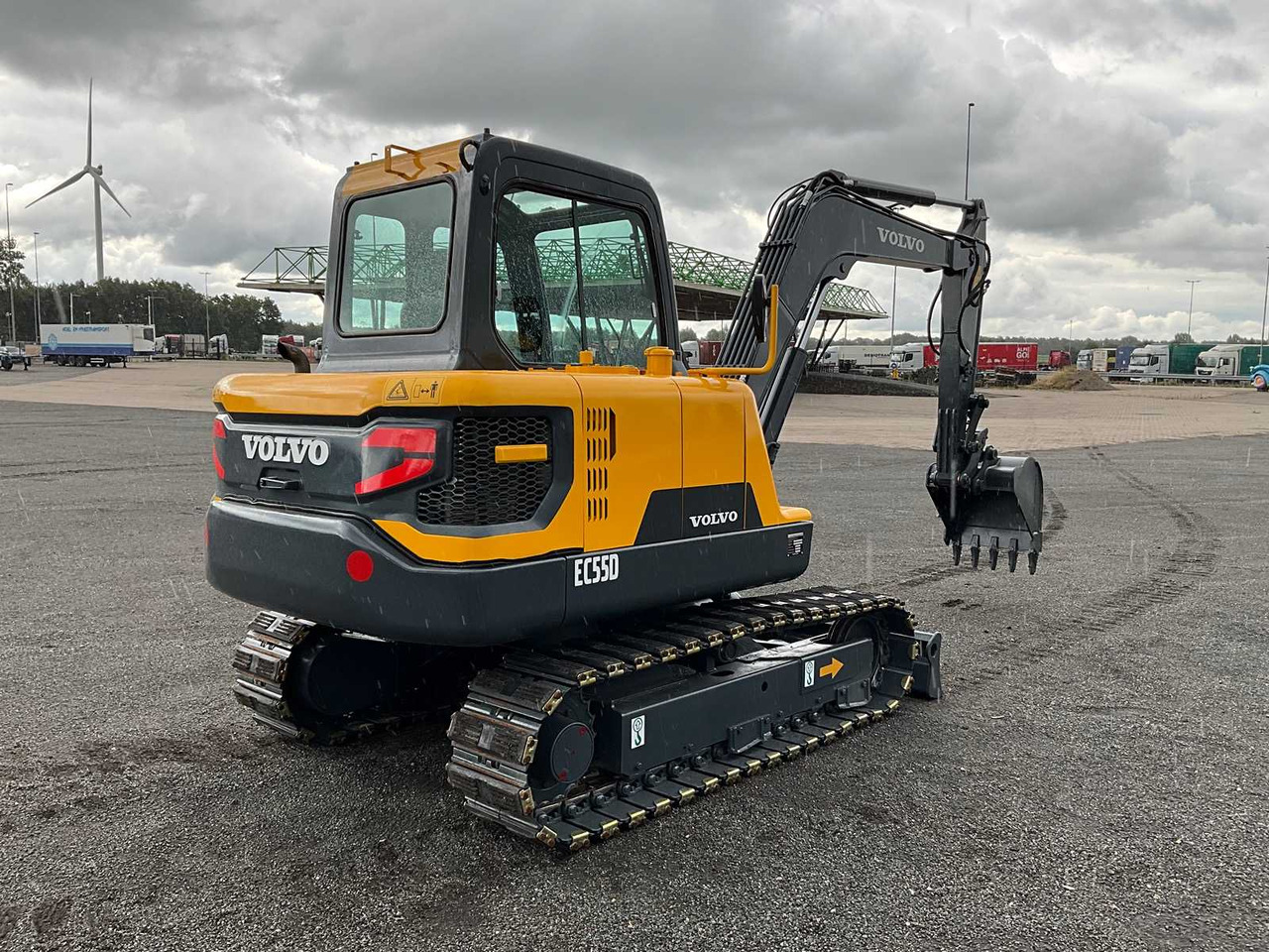 Volvo EC55D - Pásové rýpadlo: obrázek 5 Volvo EC55D - Pásové rýpadlo: obrázek 5
