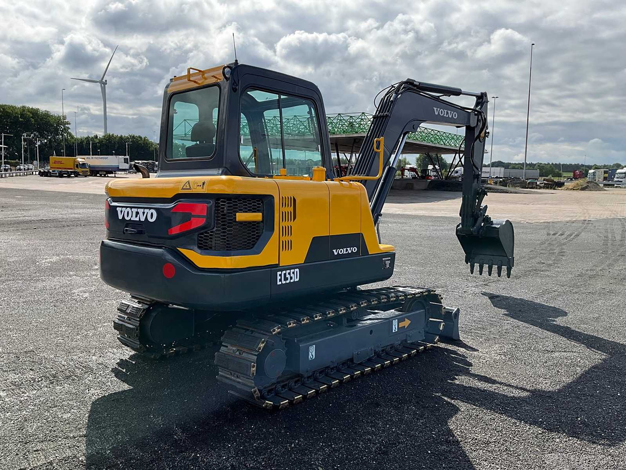 Volvo EC55D - Pásové rýpadlo: obrázek 5 Volvo EC55D - Pásové rýpadlo: obrázek 5
