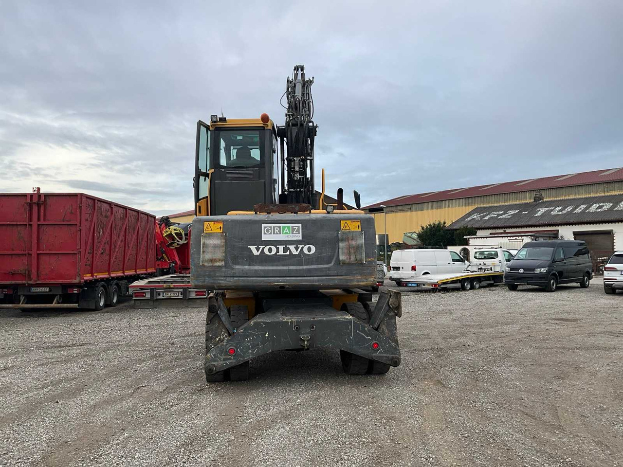 Volvo EW140C - Kolesové rýpadlo: obrázek 5 Volvo EW140C - Kolesové rýpadlo: obrázek 5