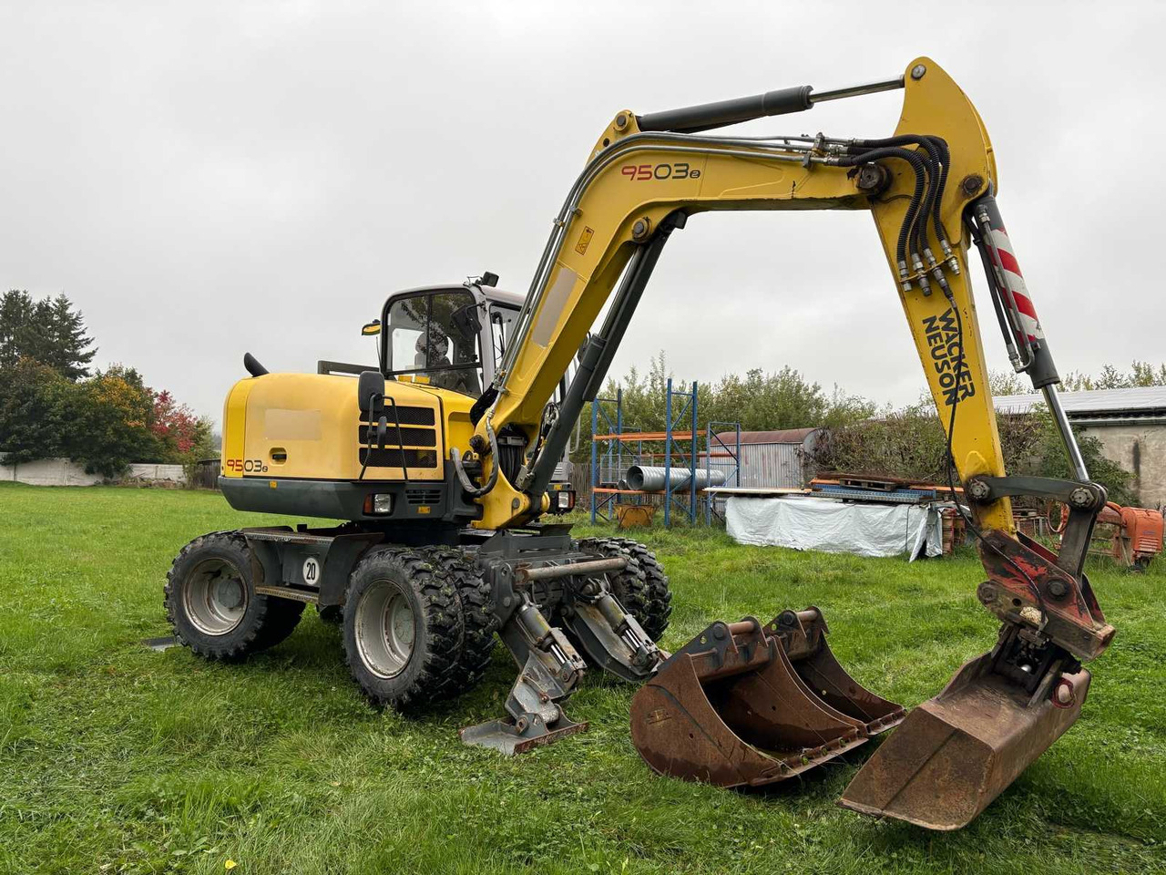 Wacker Neuson 9503-2 - Kolesové rýpadlo: obrázek 4 Wacker Neuson 9503-2 - Kolesové rýpadlo: obrázek 4