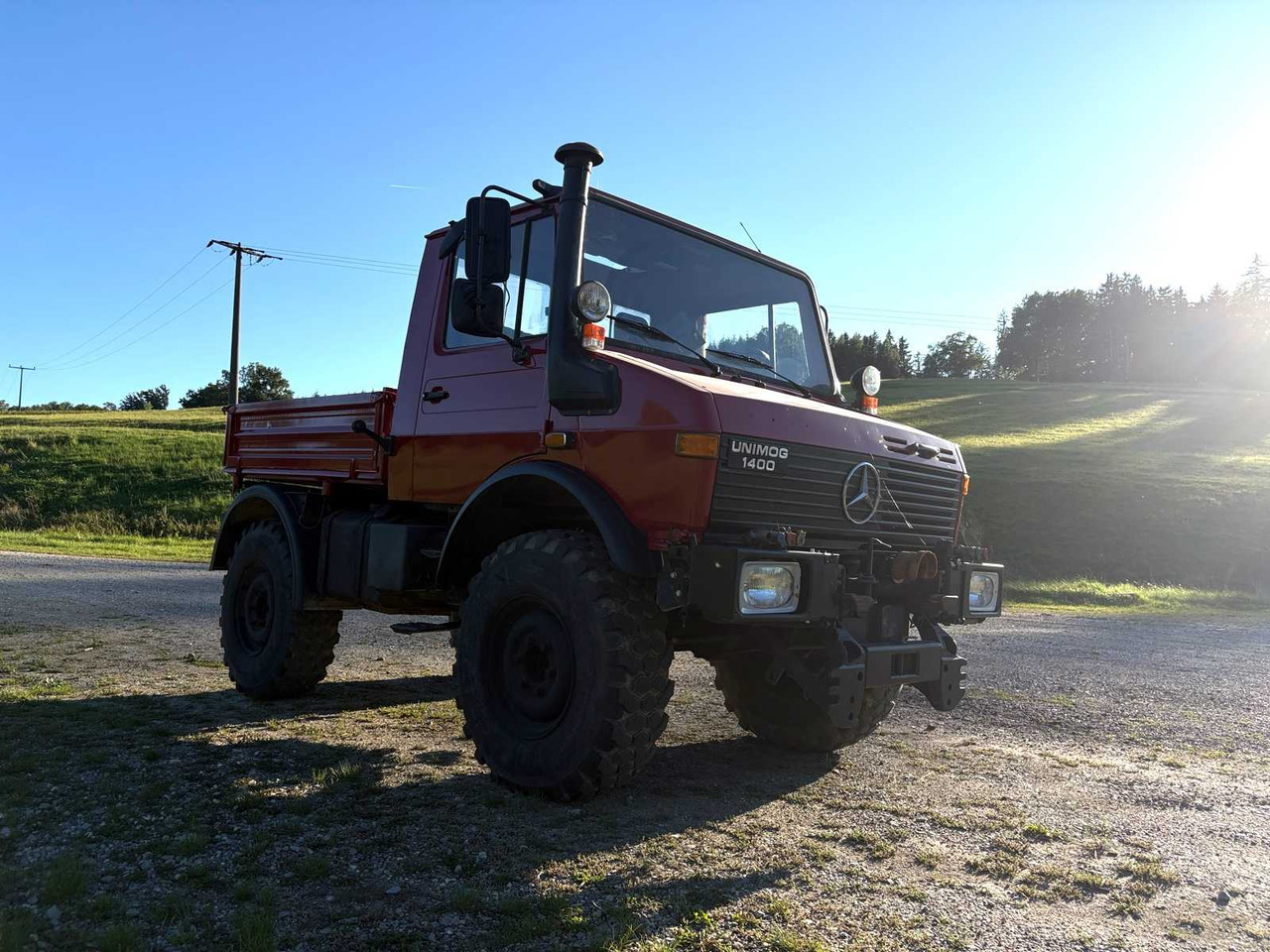 Mercedes-Benz Unimog 1400 (U 427/10) - Zemědělská technika: obrázek 1 Mercedes-Benz Unimog 1400 (U 427/10) - Zemědělská technika: obrázek 1