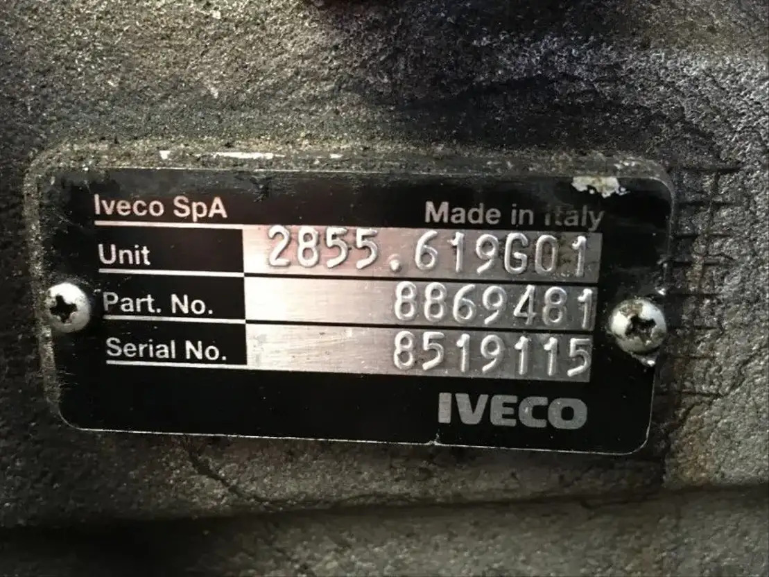 Iveco Versnellingsbak 2855.619G01  - Převodovka a díly pro Nákladní auto: obrázek 4 Iveco Versnellingsbak 2855.619G01  - Převodovka a díly pro Nákladní auto: obrázek 4