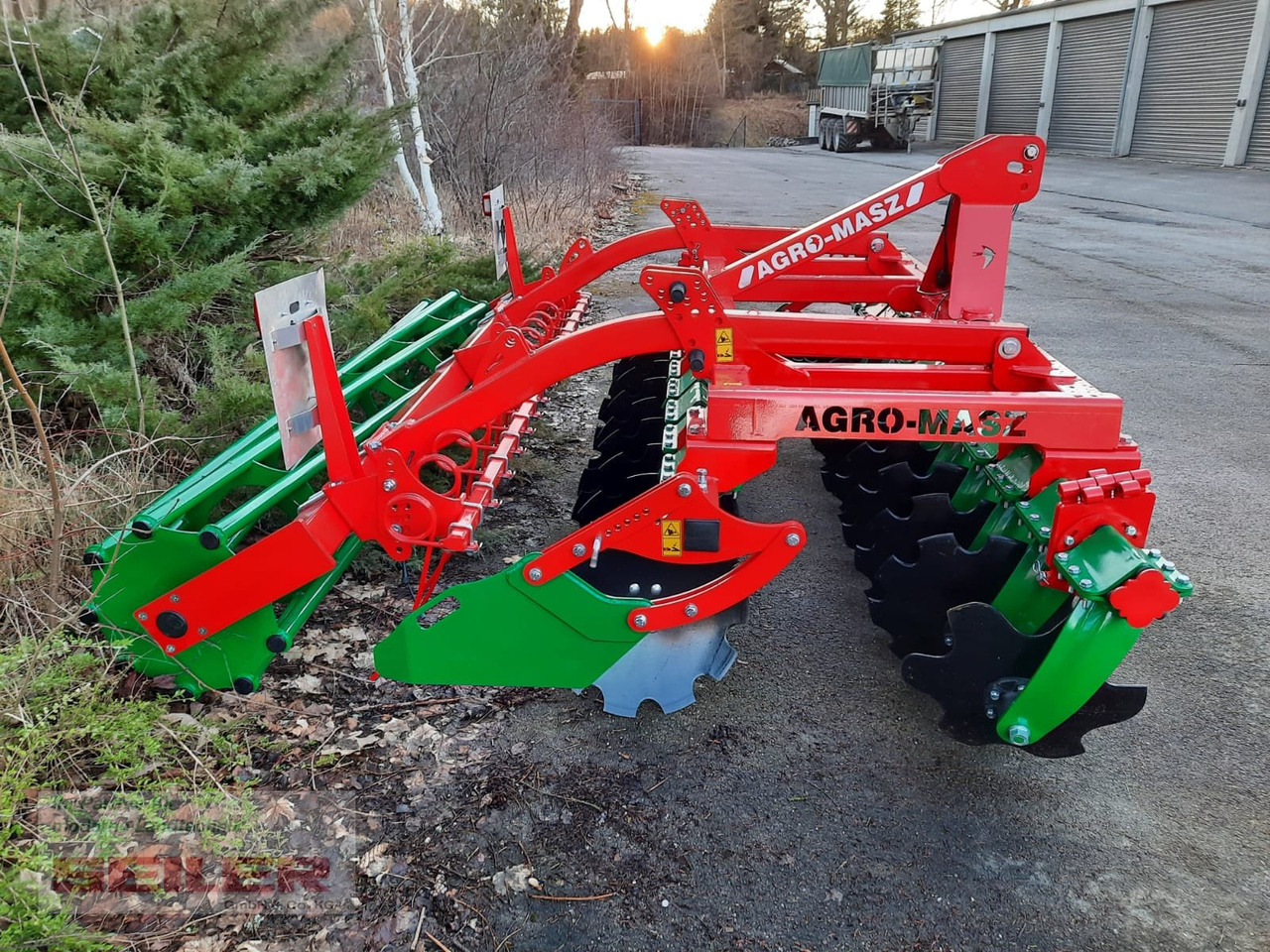 Agro-Masz BT 30 + Rohrstabwalze 500 mm - Talířové brány: obrázek 2 Agro-Masz BT 30 + Rohrstabwalze 500 mm - Talířové brány: obrázek 2