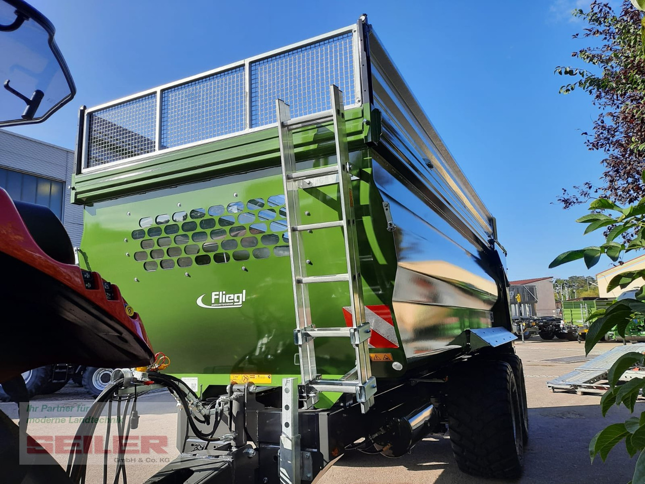 Nový Zemědělský sklápěcí přívěs Fliegl TMK 264 FOX 32m³: obrázek 6