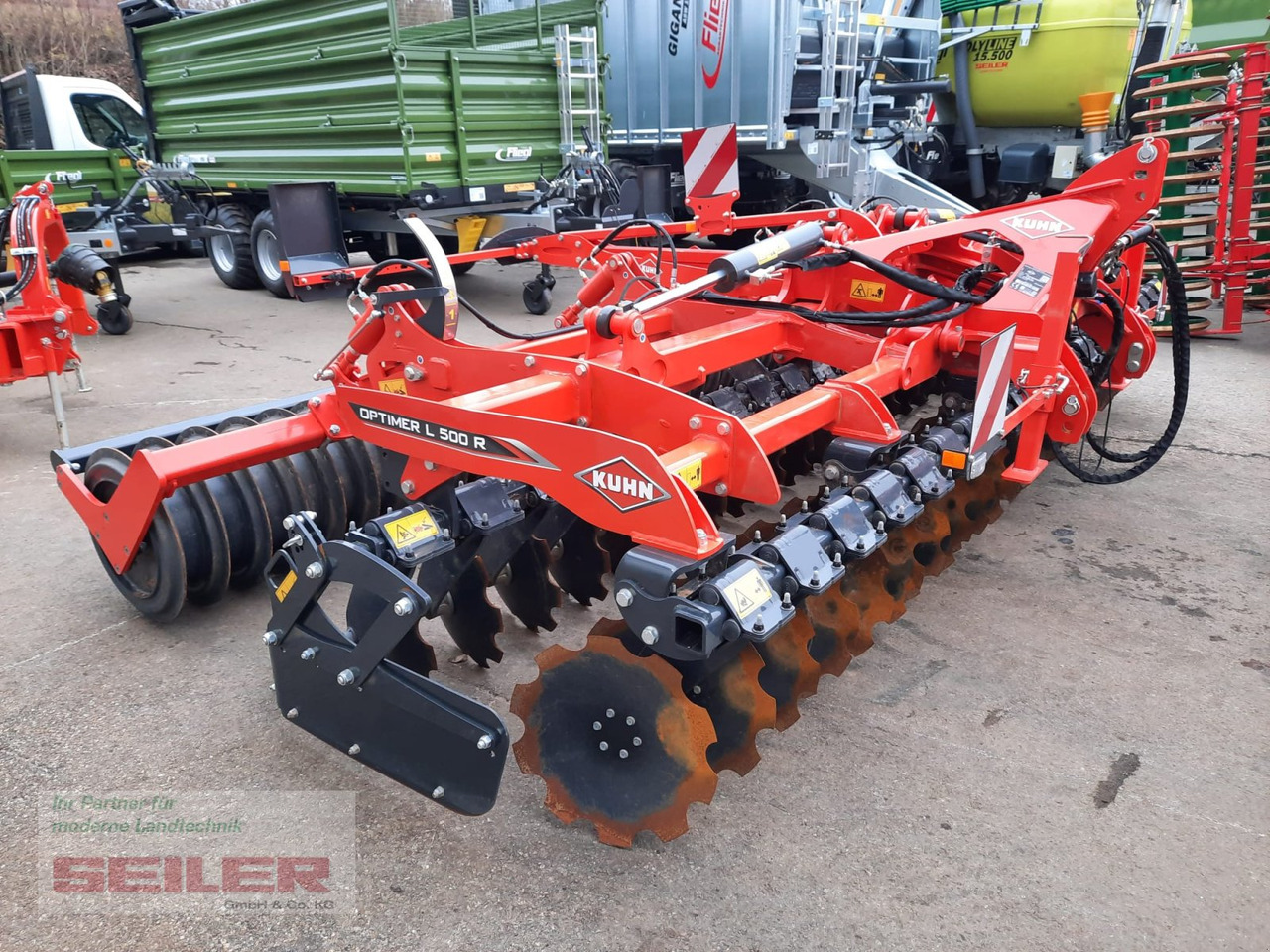 Kuhn Optimer L 500 R T-Liner - Talířové brány: obrázek 4 Kuhn Optimer L 500 R T-Liner - Talířové brány: obrázek 4