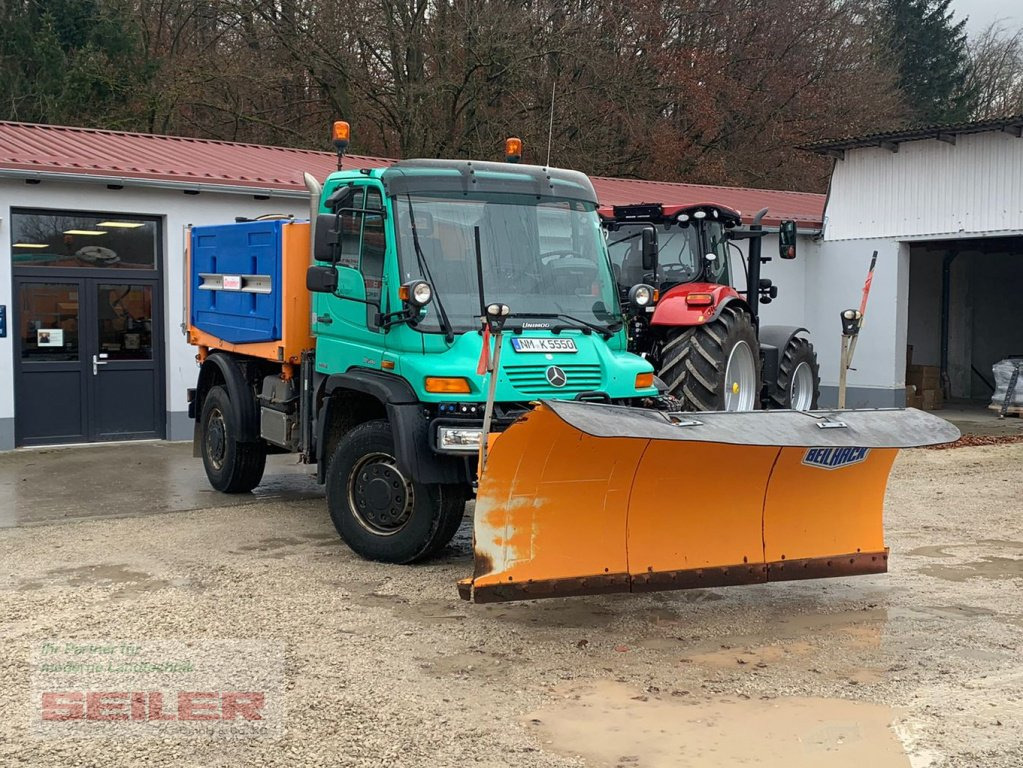 Mercedes-Benz Unimog U 500 + Salzstreuer + Schneeschild - Vozidlo pro zimní údržbu: obrázek 3 Mercedes-Benz Unimog U 500 + Salzstreuer + Schneeschild - Vozidlo pro zimní údržbu: obrázek 3
