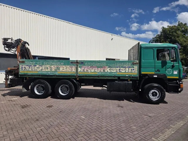 MAN 26.362 6x4 Full spring Euro 2 - Nákladní automobil valníkový/ Plošinový, Auto s hydraulickou rukou: obrázek 3 MAN 26.362 6x4 Full spring Euro 2 - Nákladní automobil valníkový/ Plošinový, Auto s hydraulickou rukou: obrázek 3