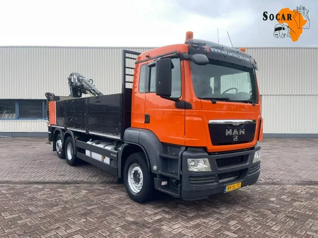 MAN TGS 26.320 6x2 Euro 5 met verrijdbare 14.000 R2 Kennis kraan '2008' met stempels - Auto s hydraulickou rukou: obrázek 1 MAN TGS 26.320 6x2 Euro 5 met verrijdbare 14.000 R2 Kennis kraan '2008' met stempels - Auto s hydraulickou rukou: obrázek 1