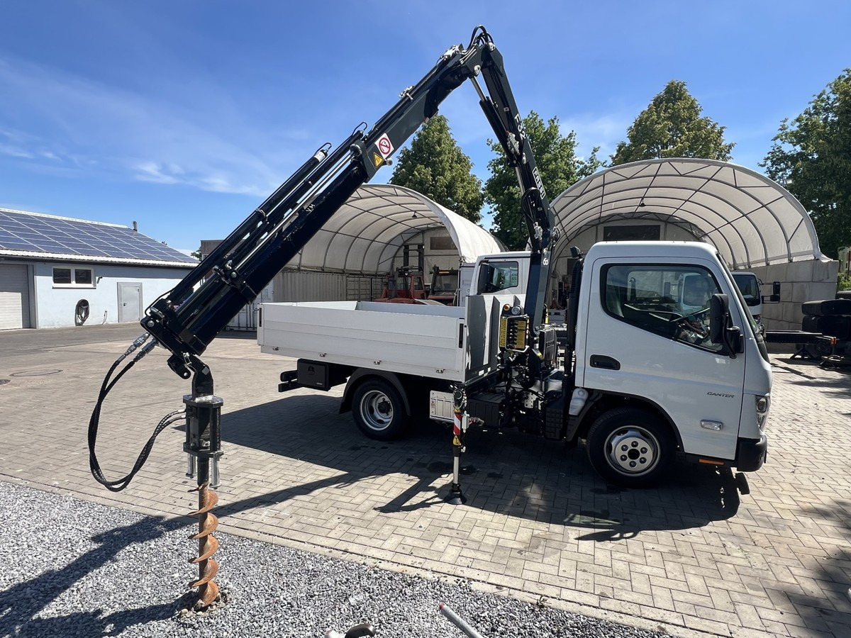 FUSO 3S15 Alu Pritsche 2.80m Ladekran Bohrgerät - Dodávka valník: obrázek 1 FUSO 3S15 Alu Pritsche 2.80m Ladekran Bohrgerät - Dodávka valník: obrázek 1