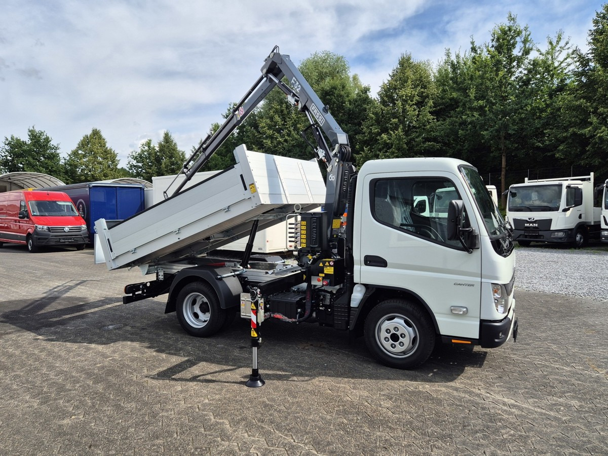 FUSO 3S15 Alukipper mit Ladekran Funk 3 x hydr. - Dodávka sklápěč: obrázek 3 FUSO 3S15 Alukipper mit Ladekran Funk 3 x hydr. - Dodávka sklápěč: obrázek 3
