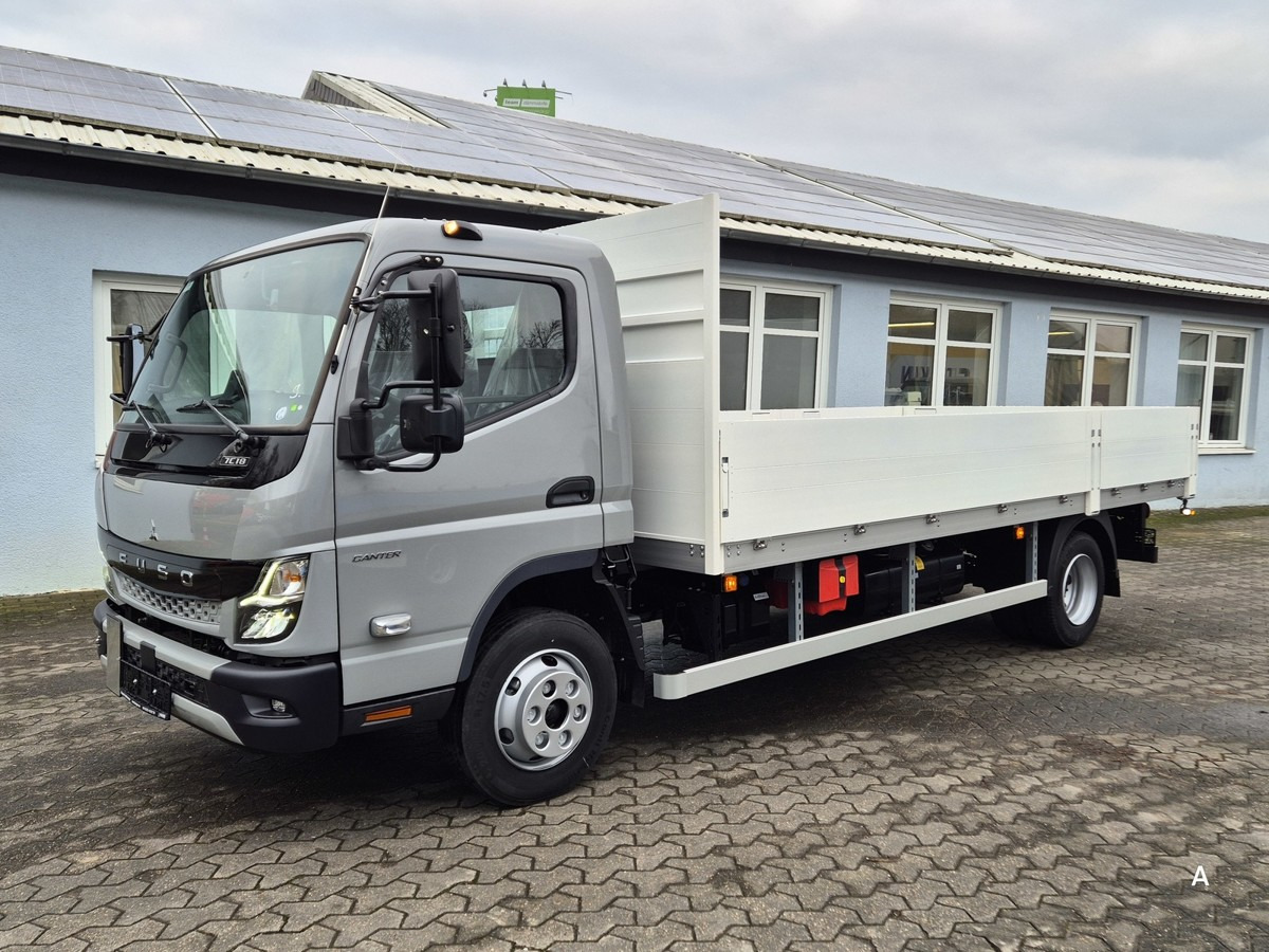 FUSO Canter 7C18 Gastransport ADR Gefahrgut Pritsche - Dodávka valník: obrázek 1 FUSO Canter 7C18 Gastransport ADR Gefahrgut Pritsche - Dodávka valník: obrázek 1