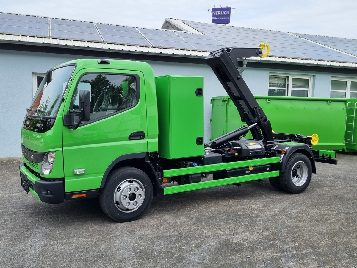 Nový Hákový nosič kontejnerů FUSO FUSO 9C18 40km/h City Abrollkipper WLF Swiss Hak: obrázek 13