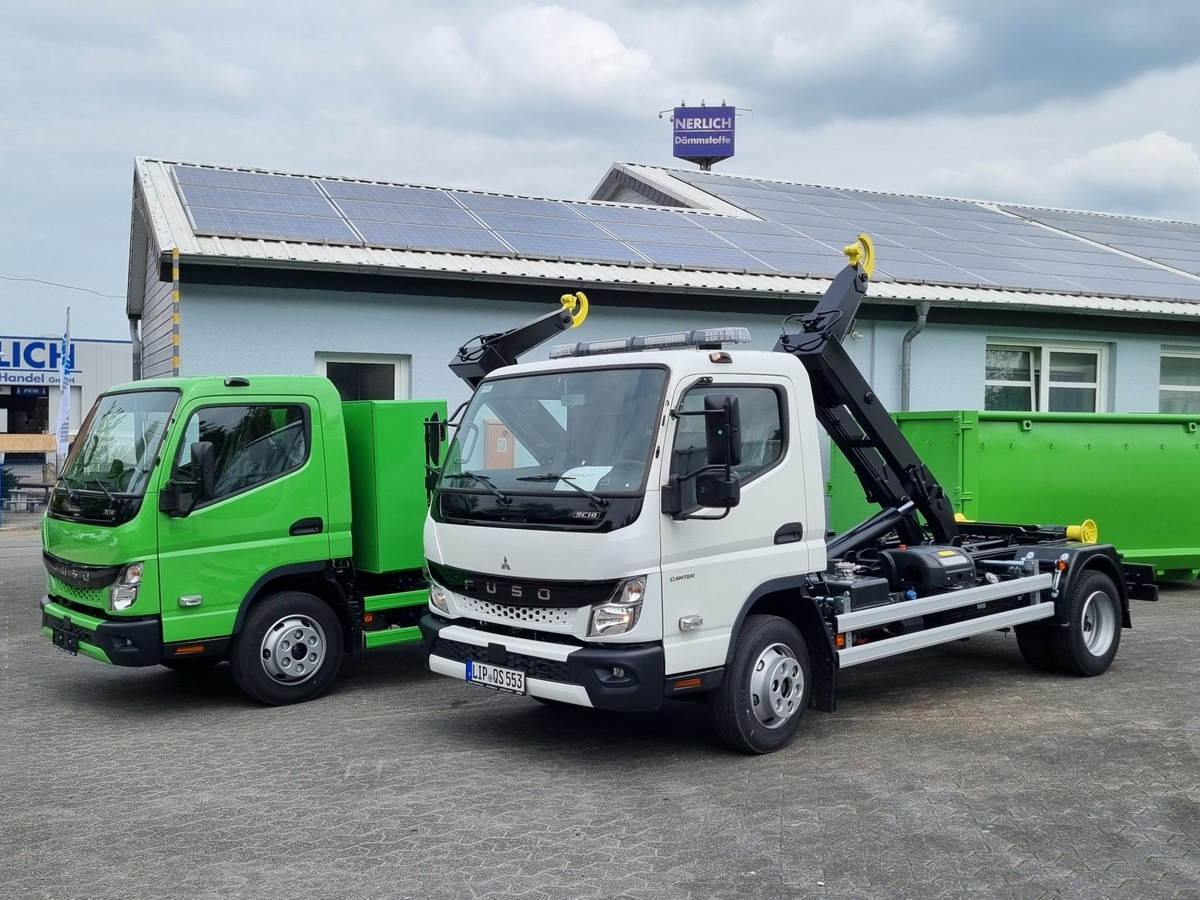 Nový Hákový nosič kontejnerů FUSO FUSO 9C18 40km/h City Abrollkipper WLF Swiss Hak: obrázek 16