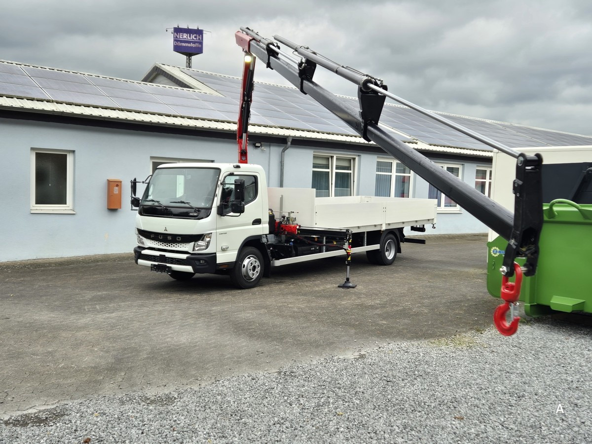 FUSO FUSO 9C18 Canter Alu Pritsche 5.5m Kran 3x hydr. - Dodávka valník: obrázek 1 FUSO FUSO 9C18 Canter Alu Pritsche 5.5m Kran 3x hydr. - Dodávka valník: obrázek 1