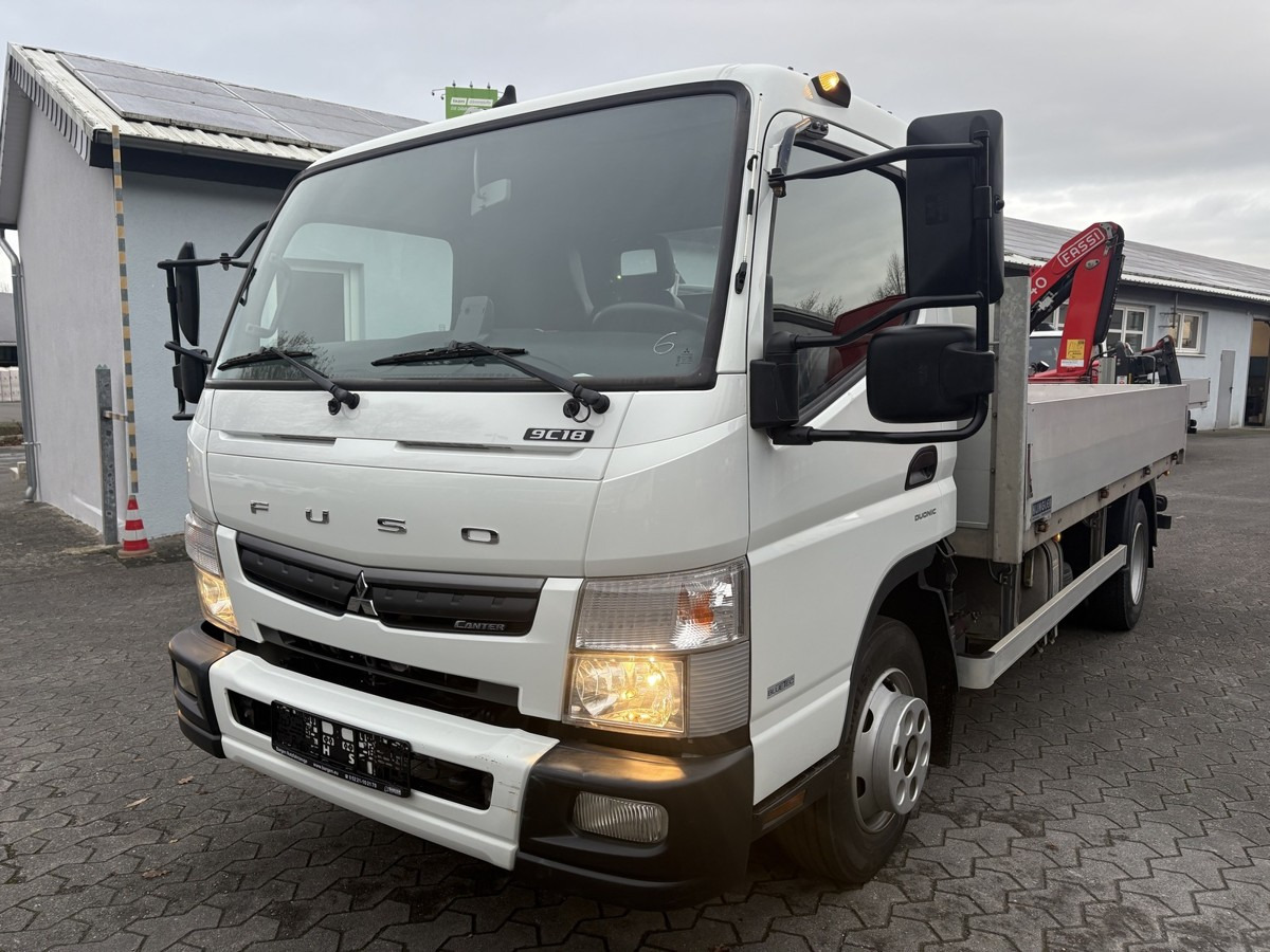 FUSO FUSO 9C18 Canter Pritsche 3.8m Kran 2x hydr. - Dodávka valník: obrázek 2 FUSO FUSO 9C18 Canter Pritsche 3.8m Kran 2x hydr. - Dodávka valník: obrázek 2