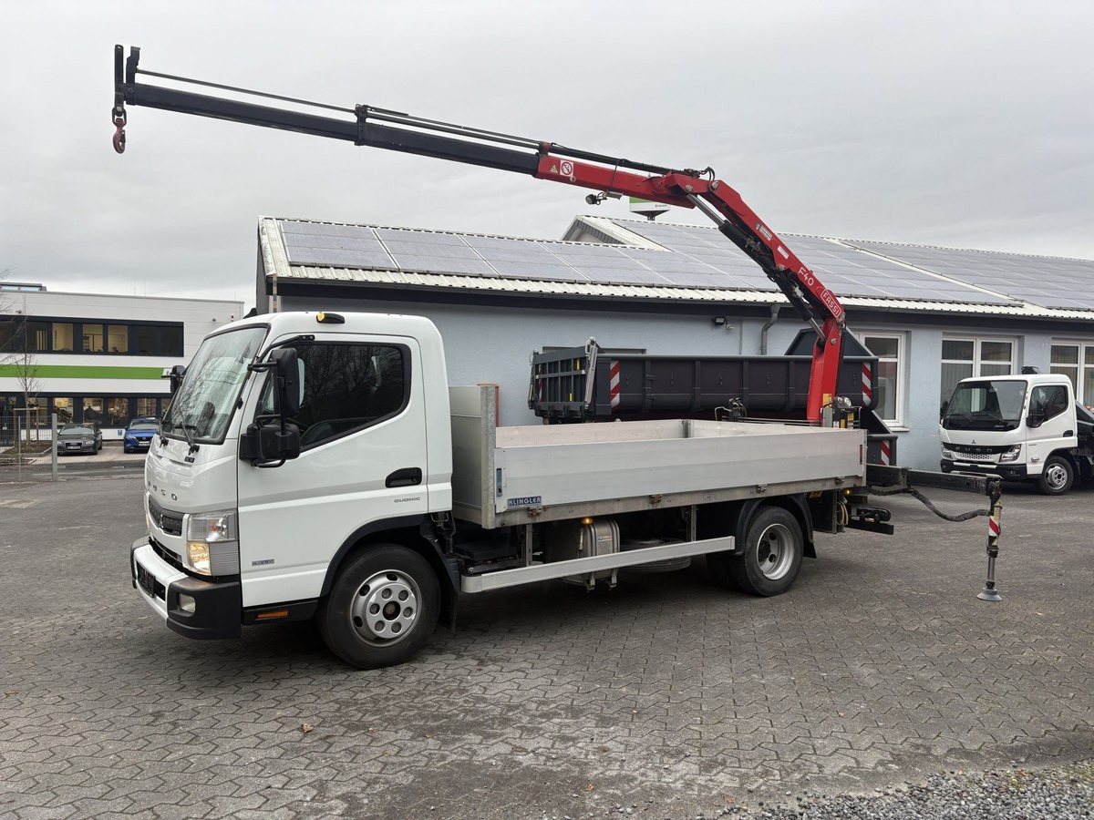 FUSO FUSO 9C18 Canter Pritsche 3.8m Kran 2x hydr. - Dodávka valník: obrázek 1 FUSO FUSO 9C18 Canter Pritsche 3.8m Kran 2x hydr. - Dodávka valník: obrázek 1
