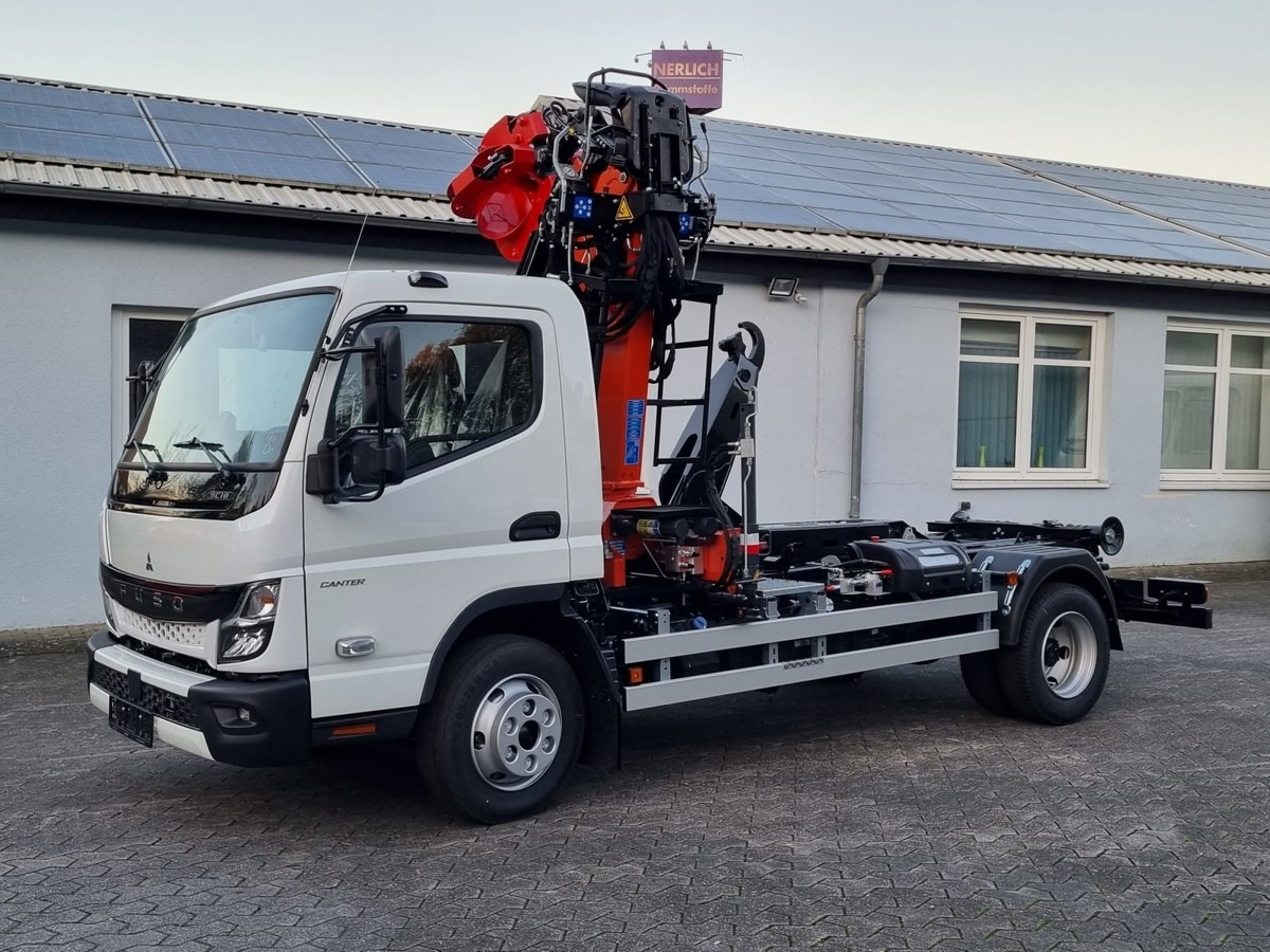 FUSO FUSO 9C18 City Abrollkipper + Z-Kran Recycling - Hákový nosič kontejnerů, Auto s hydraulickou rukou: obrázek 3 FUSO FUSO 9C18 City Abrollkipper + Z-Kran Recycling - Hákový nosič kontejnerů, Auto s hydraulickou rukou: obrázek 3