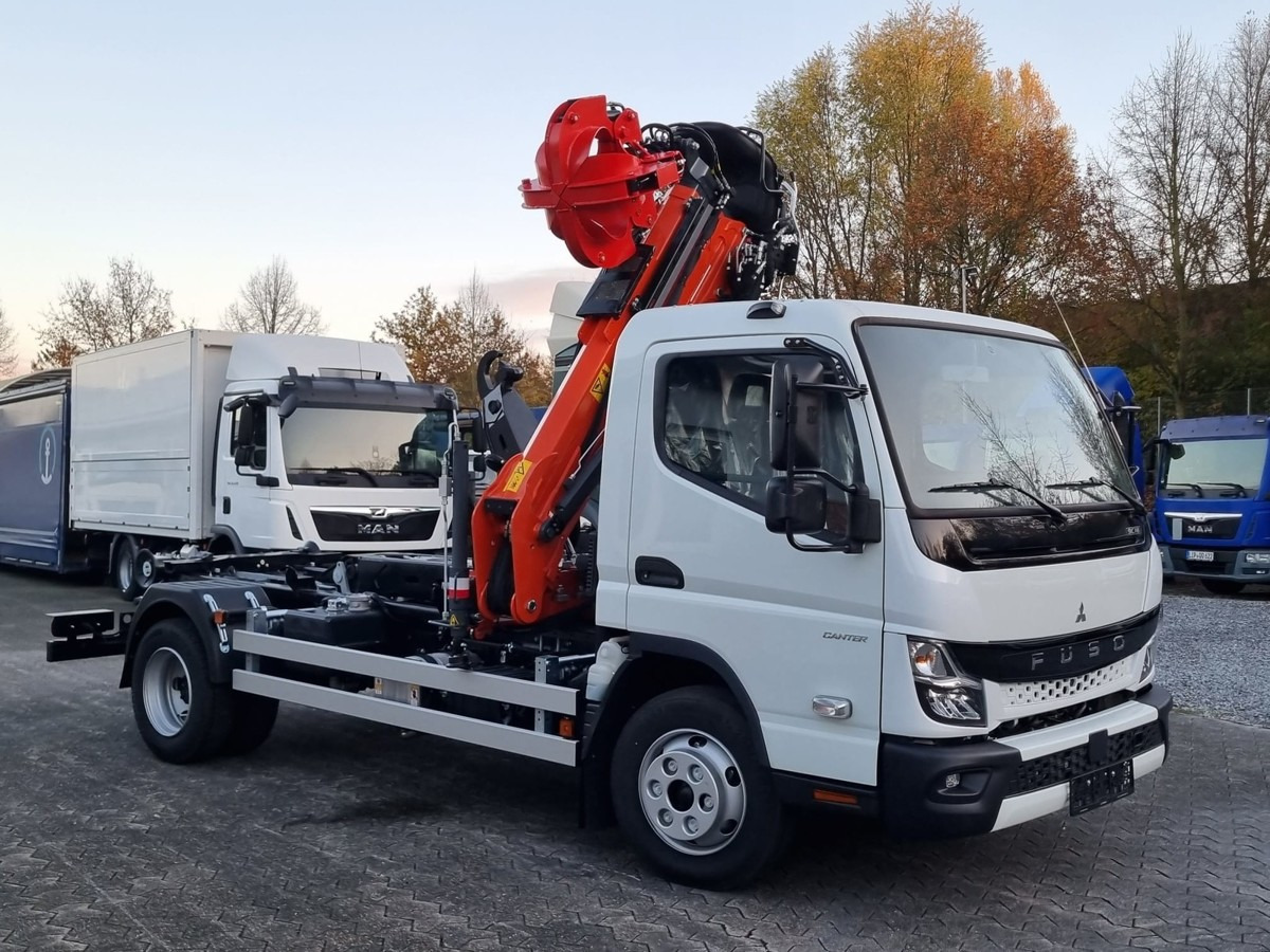 FUSO FUSO 9C18 City Abrollkipper + Z-Kran Recycling - Hákový nosič kontejnerů, Auto s hydraulickou rukou: obrázek 4 FUSO FUSO 9C18 City Abrollkipper + Z-Kran Recycling - Hákový nosič kontejnerů, Auto s hydraulickou rukou: obrázek 4