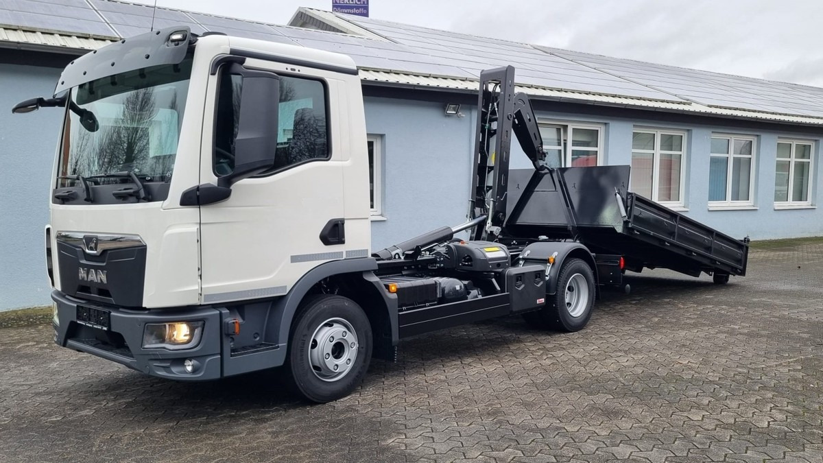 MAN TGL 12.220 BL NEU City Abrollkipper 8t TipMatic - Hákový nosič kontejnerů: obrázek 3 MAN TGL 12.220 BL NEU City Abrollkipper 8t TipMatic - Hákový nosič kontejnerů: obrázek 3