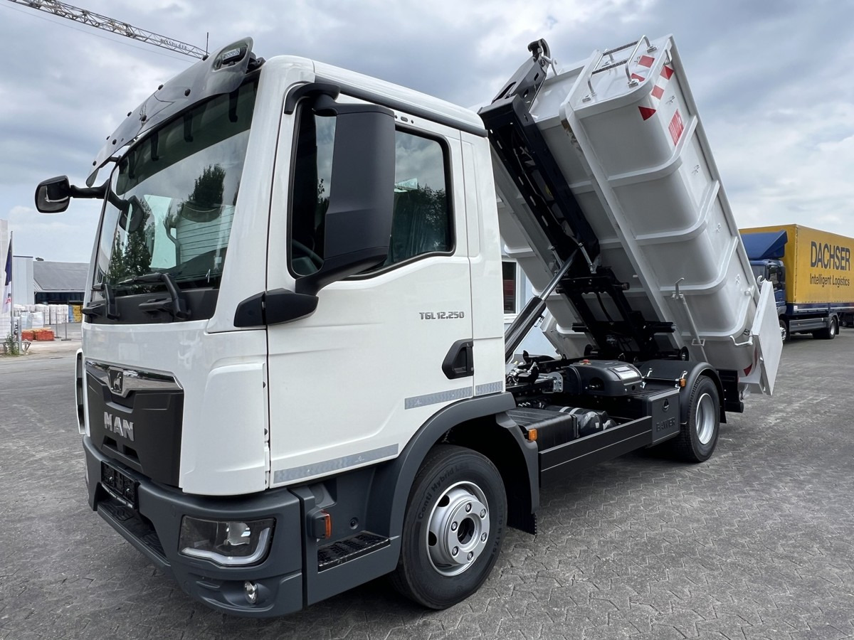 MAN TGL 12.250 BL NEU City Abrollkipper PowerMatic s - Hákový nosič kontejnerů: obrázek 2 MAN TGL 12.250 BL NEU City Abrollkipper PowerMatic s - Hákový nosič kontejnerů: obrázek 2