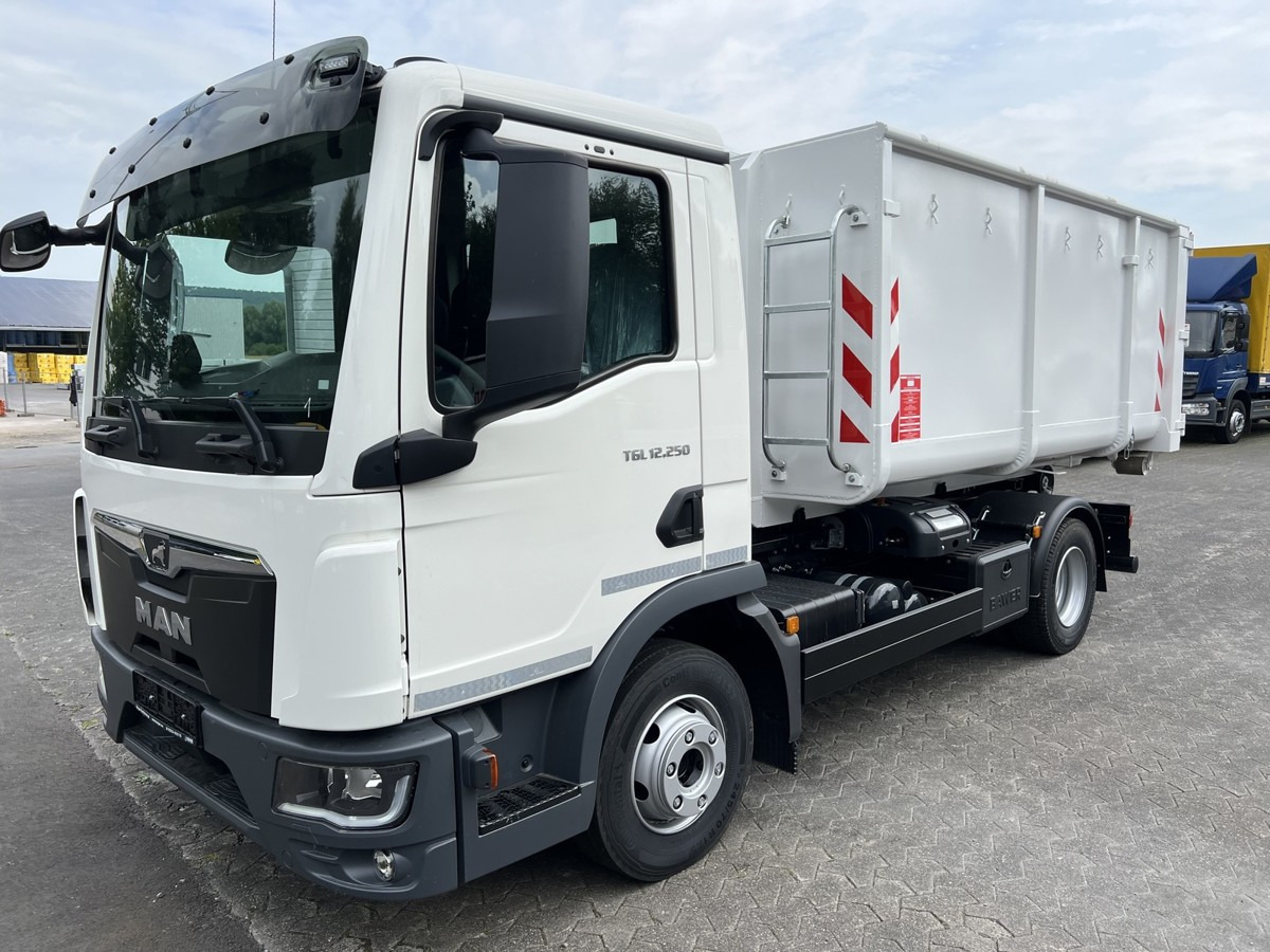 MAN TGL 12.250 BL NEU City Abrollkipper Tipmatik - Hákový nosič kontejnerů: obrázek 5 MAN TGL 12.250 BL NEU City Abrollkipper Tipmatik - Hákový nosič kontejnerů: obrázek 5