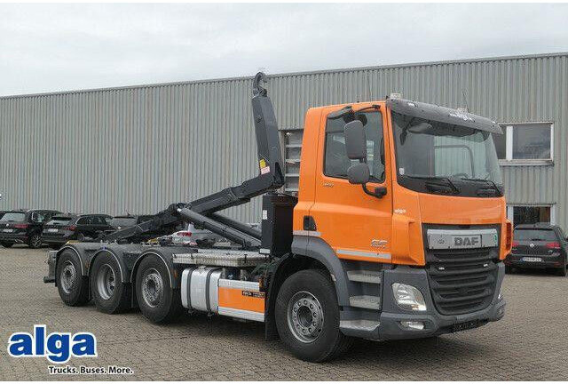 DAF CF 460 8x2, HLK 20 64.30, Lenk-Lift, Klima - Hákový nosič kontejnerů: obrázek 1 DAF CF 460 8x2, HLK 20 64.30, Lenk-Lift, Klima - Hákový nosič kontejnerů: obrázek 1