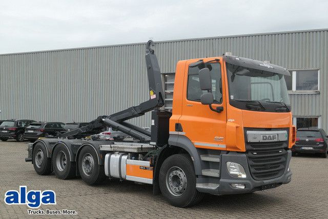 DAF CF 460 8x2, Stummer HLK 20 64.30, Klima, gelenkt - Hákový nosič kontejnerů: obrázek 1 DAF CF 460 8x2, Stummer HLK 20 64.30, Klima, gelenkt - Hákový nosič kontejnerů: obrázek 1