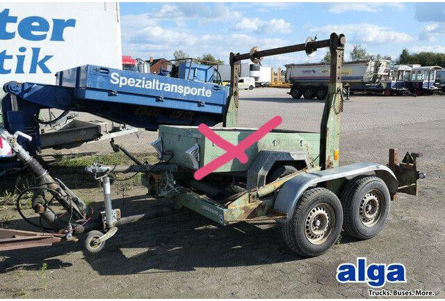 Eilers ZSB Kabeltrommel, Tandem, BPW, 2,4to. NL - Hákový/ Ramenový nosič přívěs: obrázek 1 Eilers ZSB Kabeltrommel, Tandem, BPW, 2,4to. NL - Hákový/ Ramenový nosič přívěs: obrázek 1