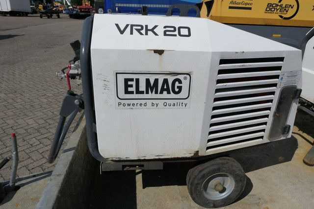 Elmag Rotair Kompressor, Honda, 8bar, Wie Neu - Mobilní kompresor: obrázek 2 Elmag Rotair Kompressor, Honda, 8bar, Wie Neu - Mobilní kompresor: obrázek 2