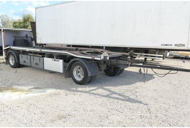 HKM G 18 ZL 5,0, Außenroller 5 bis 7m, Luftfederun - Kontejnerovy přívěs/ Výměnná nástavba: obrázek 2 HKM G 18 ZL 5,0, Außenroller 5 bis 7m, Luftfederun - Kontejnerovy přívěs/ Výměnná nástavba: obrázek 2