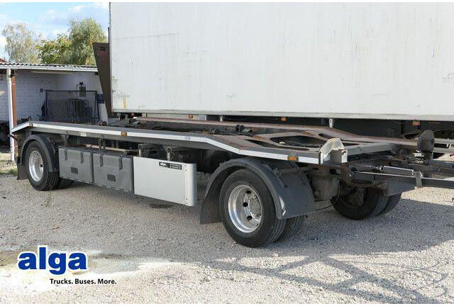 HKM G 18 ZL 5,0, Außenroller 5 bis 7m, Luftfederun - Kontejnerovy přívěs/ Výměnná nástavba: obrázek 1 HKM G 18 ZL 5,0, Außenroller 5 bis 7m, Luftfederun - Kontejnerovy přívěs/ Výměnná nástavba: obrázek 1