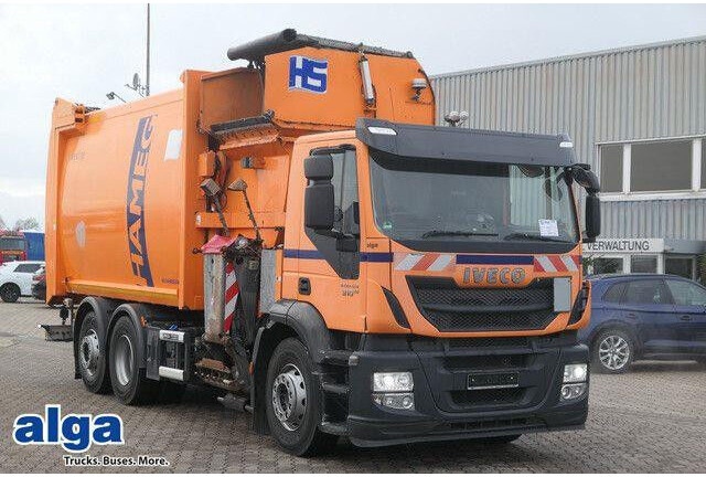Iveco AD260SY/PS, Terberg, Seitenlader, 30m³, 140tkm - Vůz na odvoz odpadků: obrázek 1 Iveco AD260SY/PS, Terberg, Seitenlader, 30m³, 140tkm - Vůz na odvoz odpadků: obrázek 1