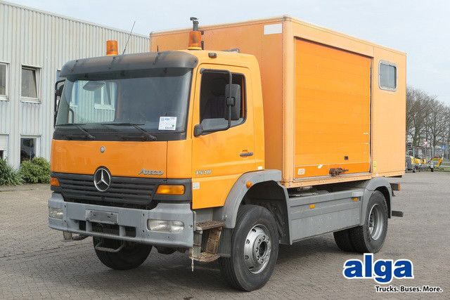 Mercedes-Benz 1518 A Atego 4X4, Klima, AHK, Allrad, Rolltor - Komunální/ Speciální technika, Skříňový nákladní auto: obrázek 1 Mercedes-Benz 1518 A Atego 4X4, Klima, AHK, Allrad, Rolltor - Komunální/ Speciální technika, Skříňový nákladní auto: obrázek 1