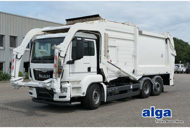 MAN 26.320 TGS BL 6x2, Überkopflader/Frontlader, AC - Vůz na odvoz odpadků: obrázek 1 MAN 26.320 TGS BL 6x2, Überkopflader/Frontlader, AC - Vůz na odvoz odpadků: obrázek 1