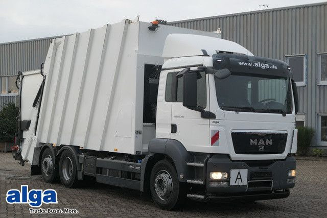 MAN 26.320 TGS LL 6x2, Faun, Variopress, Gelenkt - Vůz na odvoz odpadků: obrázek 1 MAN 26.320 TGS LL 6x2, Faun, Variopress, Gelenkt - Vůz na odvoz odpadků: obrázek 1