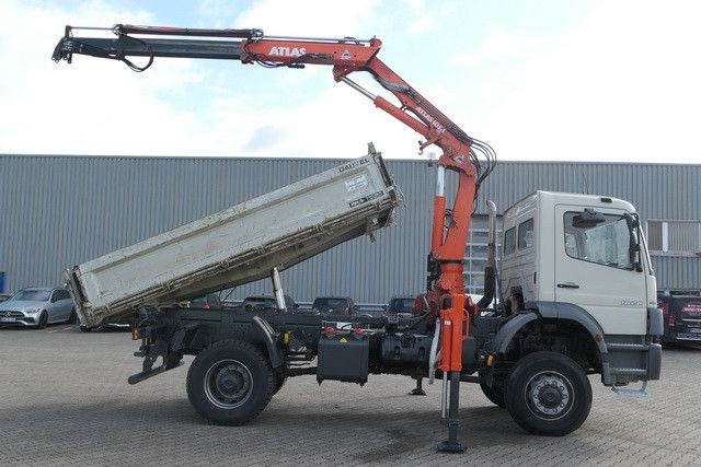 Mercedes-Benz 1828 Atego 4x4, Atlas AK 105.1, Funk, Hydr., AHK - Sklápěč, Auto s hydraulickou rukou: obrázek 2 Mercedes-Benz 1828 Atego 4x4, Atlas AK 105.1, Funk, Hydr., AHK - Sklápěč, Auto s hydraulickou rukou: obrázek 2