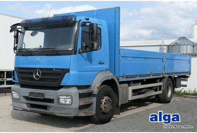 Mercedes-Benz 1833 L Axor 4x2, 7.200mm lang, AHK, Gerüst,Klima - Nákladní automobil valníkový/ Plošinový: obrázek 1 Mercedes-Benz 1833 L Axor 4x2, 7.200mm lang, AHK, Gerüst,Klima - Nákladní automobil valníkový/ Plošinový: obrázek 1