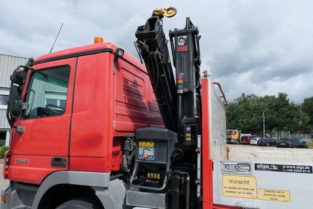 Mercedes-Benz 1844 L Actros 4x2, Hiab 144E-3, Funk, Voll-Luft - Nákladní automobil valníkový/ Plošinový, Auto s hydraulickou rukou: obrázek 3 Mercedes-Benz 1844 L Actros 4x2, Hiab 144E-3, Funk, Voll-Luft - Nákladní automobil valníkový/ Plošinový, Auto s hydraulickou rukou: obrázek 3