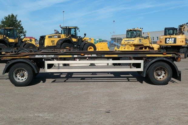 Müller-Mitteltal RA-T 18,0, Außenroller, Container, BPW, Behälter - Hákový/ Ramenový nosič přívěs: obrázek 3 Müller-Mitteltal RA-T 18,0, Außenroller, Container, BPW, Behälter - Hákový/ Ramenový nosič přívěs: obrázek 3