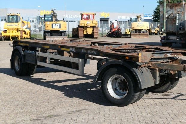 Müller-Mitteltal RA-T 18,0, Außenroller, Container, BPW, Behälter - Hákový/ Ramenový nosič přívěs: obrázek 2 Müller-Mitteltal RA-T 18,0, Außenroller, Container, BPW, Behälter - Hákový/ Ramenový nosič přívěs: obrázek 2