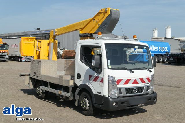 Nissan 32.12 4x2, 11m Arbeitshühe, Klima, 3x am Lager - Autoplošina, Dodávka: obrázek 1 Nissan 32.12 4x2, 11m Arbeitshühe, Klima, 3x am Lager - Autoplošina, Dodávka: obrázek 1