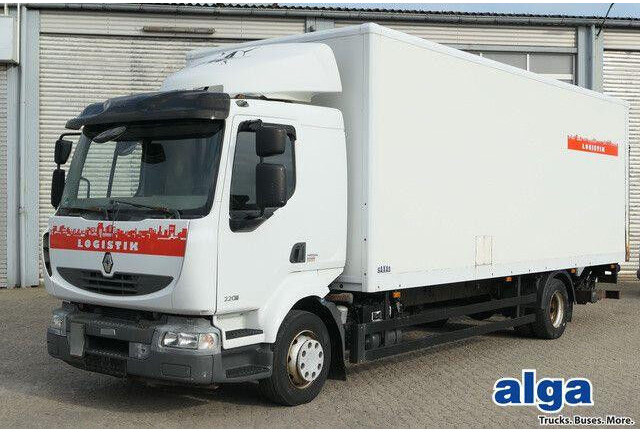 Renault Midlum 220 4x2, LBW, AHK, klima, Luftfederung - Skříňový nákladní auto: obrázek 1 Renault Midlum 220 4x2, LBW, AHK, klima, Luftfederung - Skříňový nákladní auto: obrázek 1