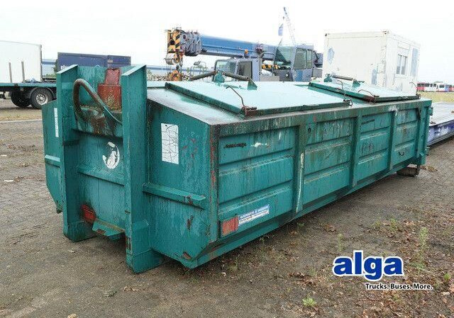 Restmüll-Gewerbemüllcontainer, 15m³, - Hákový nosič kontejnerů: obrázek 1 Restmüll-Gewerbemüllcontainer, 15m³, - Hákový nosič kontejnerů: obrázek 1