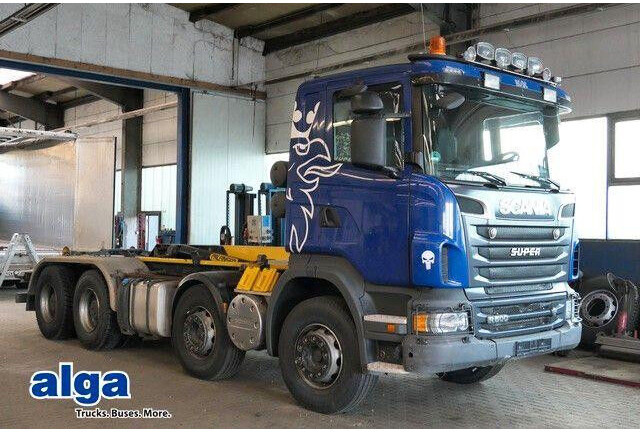 Scania R 500 8x4 Palfinger P24A, Retarder - Hákový nosič kontejnerů: obrázek 1 Scania R 500 8x4 Palfinger P24A, Retarder - Hákový nosič kontejnerů: obrázek 1