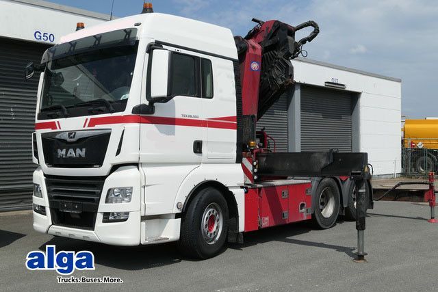 Tahač MAN 28.500 TGX 6X2-2 BLS, Kran HMF 5020-K6, Funk,23m: obrázek 1