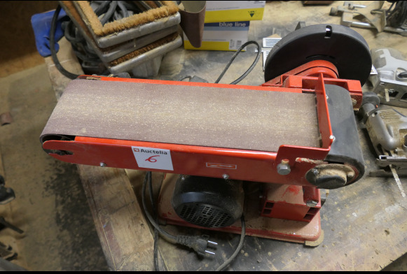 Ponceuse à bande + lapidaire Einhell TC-US 400 - Dřevoobráběcí stroj: obrázek 2 Ponceuse à bande + lapidaire Einhell TC-US 400 - Dřevoobráběcí stroj: obrázek 2