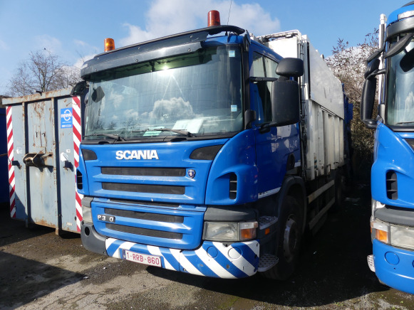 REF:1247 - Camion poubelle Scania P360 (2011 - 211.813 km) - Vůz na odvoz odpadků: obrázek 1 REF:1247 - Camion poubelle Scania P360 (2011 - 211.813 km) - Vůz na odvoz odpadků: obrázek 1