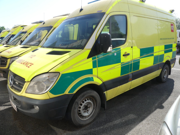 REF:18 - Ambulance Mercedes-Benz Sprinter (2013-287.720 km) - Pohotovostní vůz: obrázek 1 REF:18 - Ambulance Mercedes-Benz Sprinter (2013-287.720 km) - Pohotovostní vůz: obrázek 1