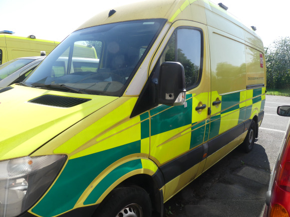 REF:22 - Ambulance Mercedes-Benz Sprinter (2015-256.163 km) - Pohotovostní vůz: obrázek 1 REF:22 - Ambulance Mercedes-Benz Sprinter (2015-256.163 km) - Pohotovostní vůz: obrázek 1