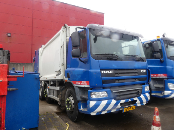 REF:BZ-DF-46 - Camion poubelle DAF FAG CF75 (2011-333.637 km) - Vůz na odvoz odpadků: obrázek 2 REF:BZ-DF-46 - Camion poubelle DAF FAG CF75 (2011-333.637 km) - Vůz na odvoz odpadků: obrázek 2